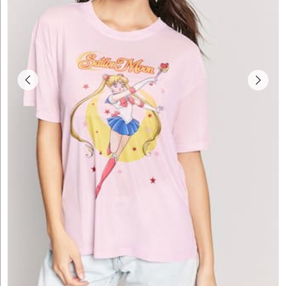 Forever 21 sailor moon shirt